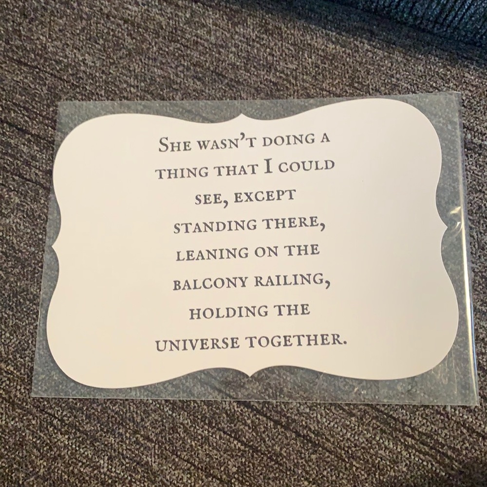 Quote Decor/Gift